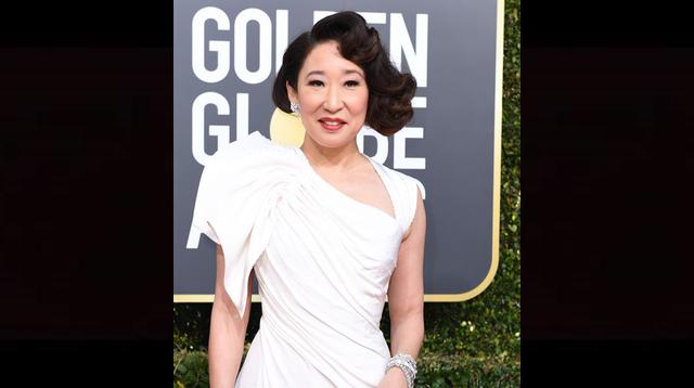 Globos de Oro 2019: Sandra Oh y Andy Samberg, se lucen en la alfombra roja