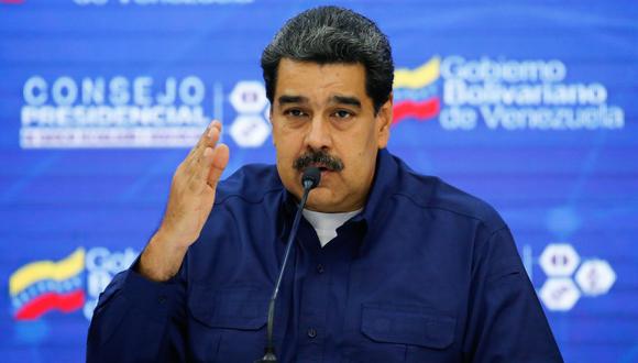 Maduro aseguró que Trump se dirigió ante la comunidad venezolana "casi con un discurso al estilo nazi para prohibir las ideologías" y le acusó de querer imponer "un pensamiento único de los supremacistas blancos de la Casa Blanca". (AFP)