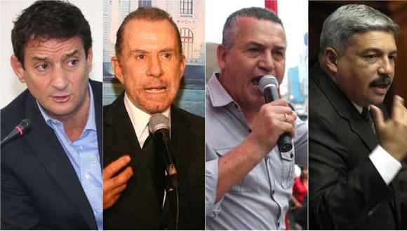 Los principales candidatos a la alcaldía de Lima y su estrecha relación con el fútbol peruano. (Foto: USI)