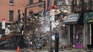 YouTube: video muestra el colapso de edificio en Nueva York