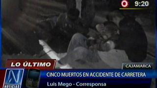 Seis muertos y 25 heridos dejó choque de bus contra un cerro