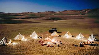 Glamping: conoce la experiencia de acampar al aire libre en el desierto de Ica