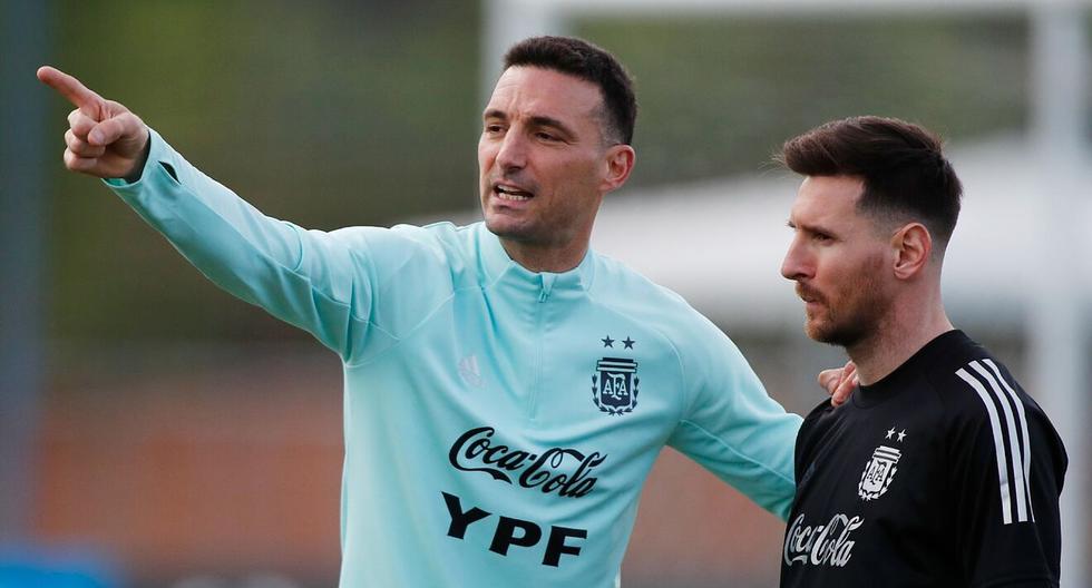 Lionel Scaloni goes out of his way to praise Messi: “He’s the best in the world”