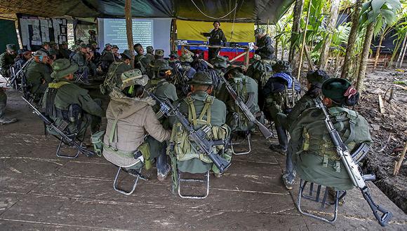 Campamento de las FARC en la Cordillera Oriental, Colombia. (Reuters)