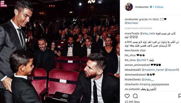 El perfil de Instagram había tomado fama en las últimas horas luego que se difundiera una publicación en donde Cristiano Jr. calificaba a Lionel Messi como su ídolo. (Foto: captura de pantalla)