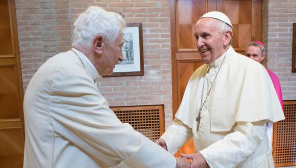 Vaticano publica verdadera carta de Benedicto XVI sobre papa Francisco. (Foto: Reuters)