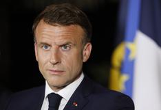 Macron recibirá este viernes a los cancilleres de 4 países árabes para dialogar sobre Gaza