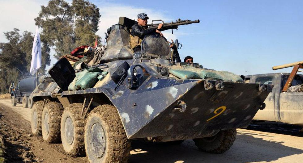 Fuerzas iraqu&iacute;es en la operaci&oacute;n para recuperar Mosul. (Foto: EFE)