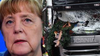 Merkel confirma que atropello en Berlín fue "acto terrorista"