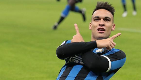 Lautaro Martínez es uno de los goleadores del Inter de Milán en la temporada. (Foto: AFP)