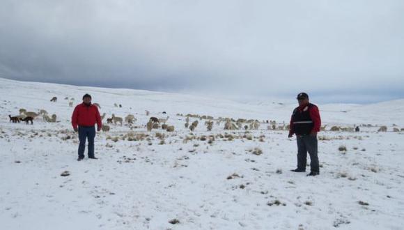 El Senamhi dio un aviso meteorológico hace unos días advirtiendo sobre el descenso en la temperatura en las localidades del sur del país ubicadas por encima de los 3800 msnm. (Foto: Andina)