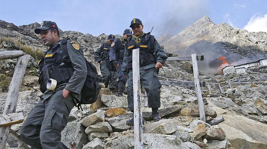 Áncash: mineros ilegales ocupaban el Parque Nacional Huascarán - 1