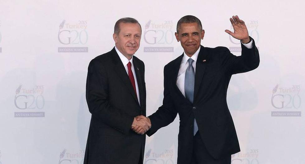Recep Tayyip Erdogan y Barack Obama. (Foto: Getty Images)