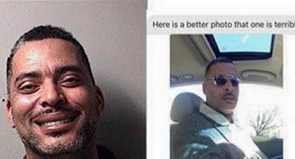 Sujeto cometió un grave error al enviar una selfie suyo a la policía. (Foto: Facebook)