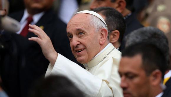 El papa Francisco dejó una frase imborrable ne la memoria de los chilenos, al  no reconocer la complicidad de  Juan Barros en los crímenes de Karadima. (Foto: Reuters)