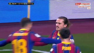 Barcelona vs. Athletic Club: Antoine Griezmann y el 2-1 tras asistencia de Jordi Alba | VIDEO
