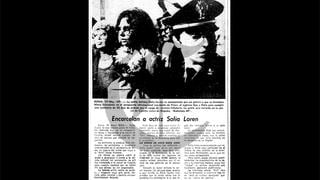 Así Ocurrió: En 1982 encarcelan a la actriz Sofía Loren