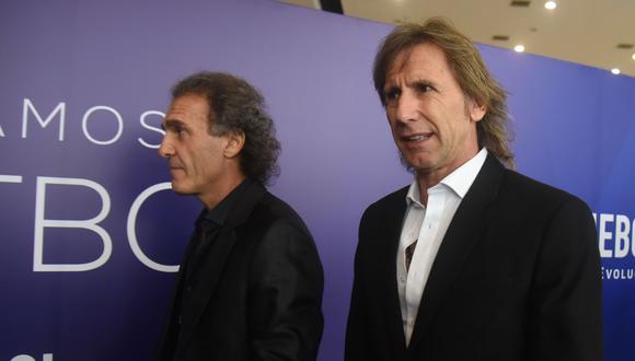 Ricardo Gareca y Oscar Ruggeri fueron compañeros en la selección argentina. (Foto: AFP)