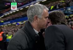 José Mourinho y Antonio Conte: la bronca tras la goleada del Chelsea al Manchester United