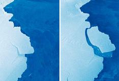 El preciso momento en que un iceberg más grande que Londres se desprende de la Antártida | VIDEO