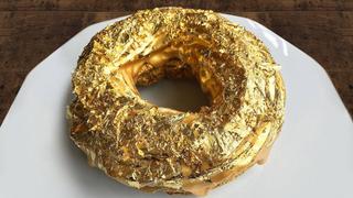 ¿Viajarías a Nueva York para comer esta donut bañada en oro?