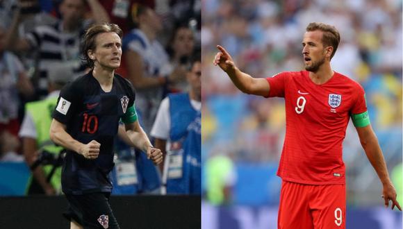 Croacia e Inglaterra se miden este miércoles a la 1:00 p.m. por las semifinales del Mundial Rusia 2018. (Foto: AFP/Reuters).