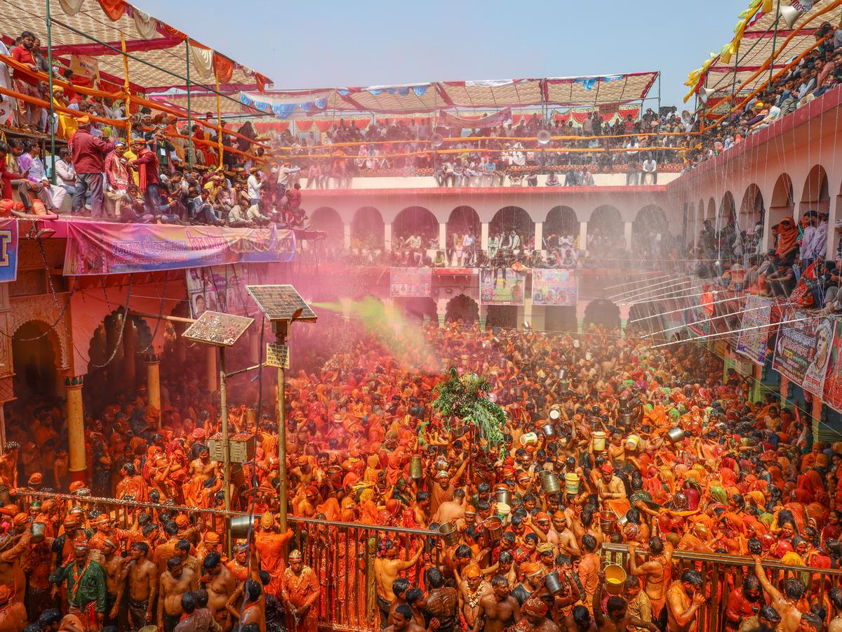 Holi: la última gran fiesta en la India donde la gente pudo abrazarse |  Coronavirus | SOMOS | EL COMERCIO PERÚ