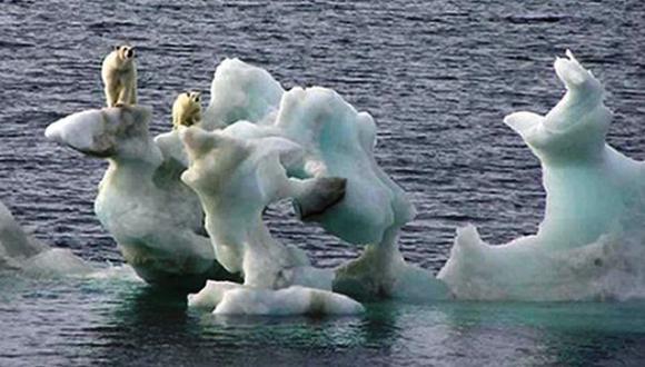 El calentamiento global está provocando un derretimiento de la capa de hielo de la Tierra. (AP)