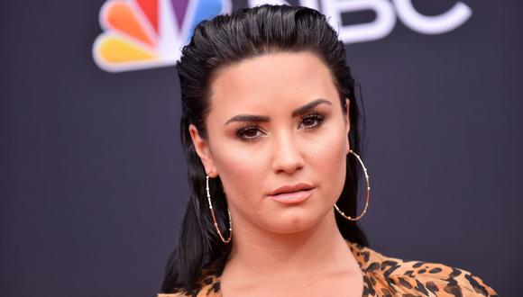 La cantante Demi Lovato lamentó la muerte de su amigo. (Foto: AFP)