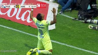 ¡Qué golazo! Roger Martínez anotó el 1-0 de América vs. Puebla | VIDEO