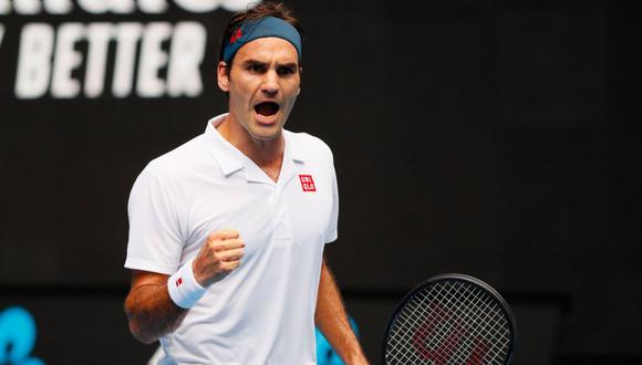 Roger Federer tuvo un duro encuentro ante el británico Daniel Evans en la segunda ronda del Australian Open. El vigente campeón se impuso con parciales de 7-6, 7-6 y 6-3. (Foto: Reuters)