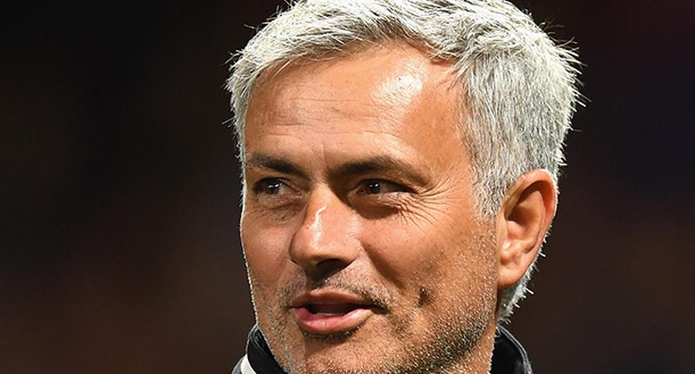 José Mourinho, técnico del Manchester United, fue consultado sobre el anuncio del fichaje oficial del francés Paul Pogba, procedente del Juventus de Italia. (Foto: Getty Images)