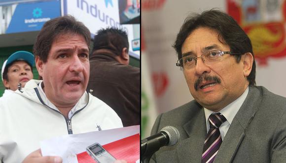 Juan Carlos Zurek y Enrique Cornejo buscan competir en las elecciones municipales de octubre de este año para la alcaldía de Lima. (Archivo El Comercio)