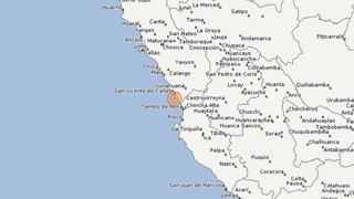Sismo de magnitud 3,6 se registró en Lima esta mañana