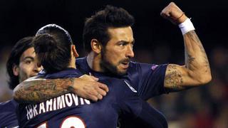 Champions: PSG venció 2-1 de visita al Valencia pero Zlatan fue expulsado