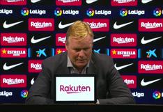 Ronald Koeman tras la derrota en el clásico: “Hemos demostrado que no somos inferiores al Madrid” 