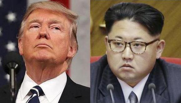 Donald Trump, presidente de Estados Unidos, y Kim Jong-un, máxima autoridad de Corea del Norte.