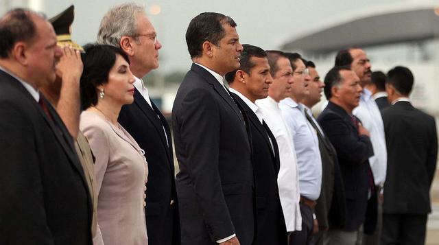 Las postales del encuentro entre Ollanta Humala y Rafael Correa - 4