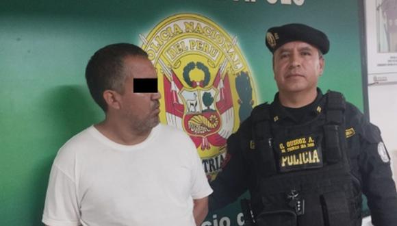 El investigado permanece detenido en la comisaría de Apolo | Foto: Policía Nacional del Perú