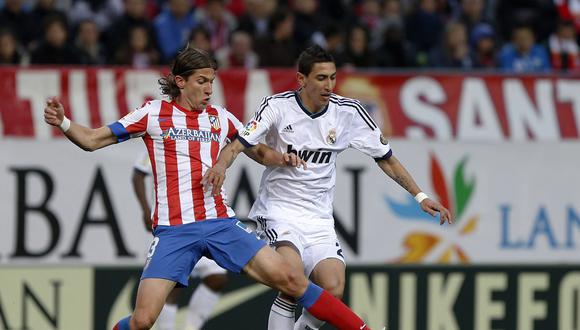 El exlateral derecho del Atlético de Madrid le pidió disculpas a Ángel Di María por los insultos que le hizo en un clásico de Madrid.