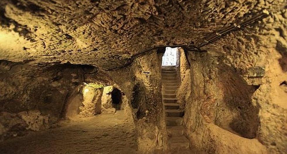 La ciudad subterránea tiene alrededor de 7 kilómetros de túneles y una antigüedad de 5 mil años. (Foto:Difusión)