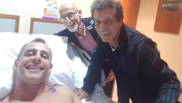 Julinho se fracturó en el homenaje a César Cueto y será operado