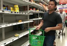 Coronavirus: supermercados de Singapur se vacían por temor a virus