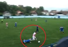 YouTube: futbolista de Bosnia perdió un testículo por esta criminal patada