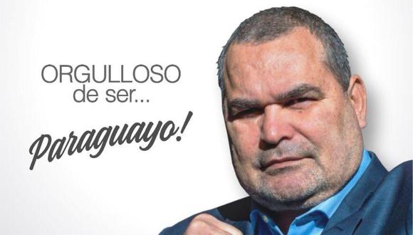 El slogan de José Luis Chilavert. (Foto: Twiter)