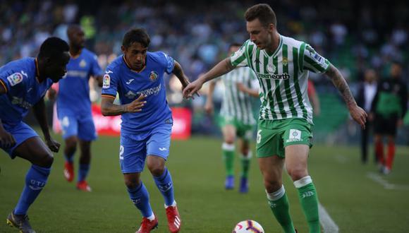 Con Diego Laínez, Real Betis vs. Getafe EN VIVO ONLINE vía DirecTV Sports: juegan por la fecha 26 por LaLiga Santander. | Foto: AFP