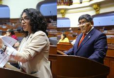 Congreso debate este miércoles y jueves mociones de censura contra Rómulo Mucho y Leslie Urteaga