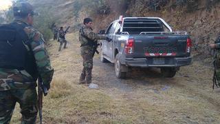 Ayacucho: PNP se enfrenta a tiros contra cuatro sujetos que transportaban 40 paquetes de cocaína | VIDEO