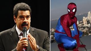 Nicolás Maduro culpó a "El hombre araña" por ola de violencia en Venezuela