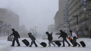 Estados Unidos: cancelan más de 2.000 vuelos por gélida tormenta 'Hércules' [FOTOS]